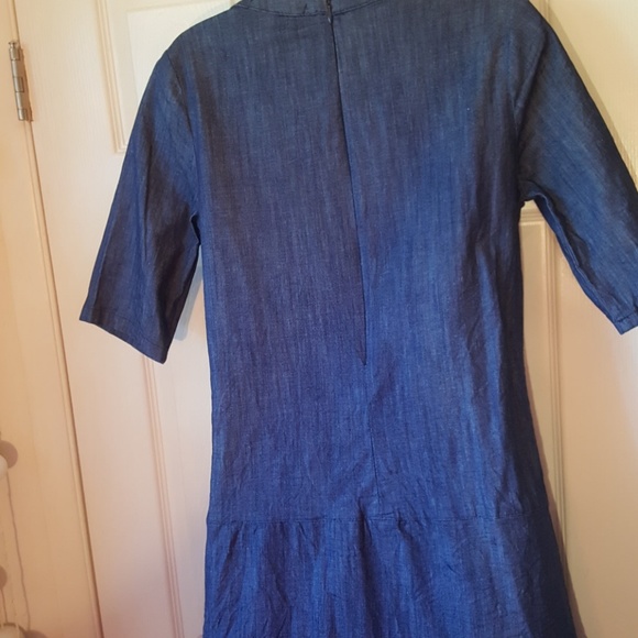 DENIM DRESS. - Picture 5 of 7